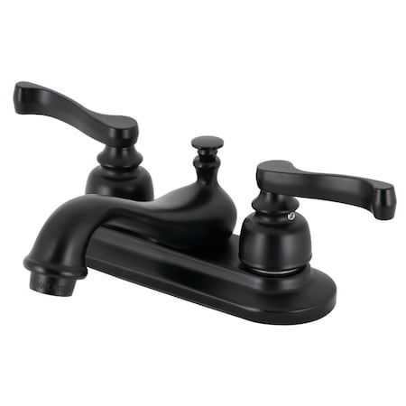Kingston Brass 4Inch Centerset Bathroom Faucet, Matte Black KB8600
